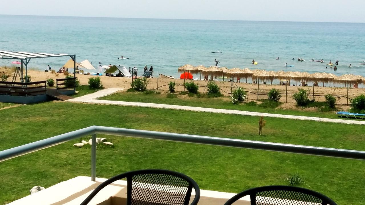 Ostria Hotel Kakovatos Beach Zacharo Exterior foto